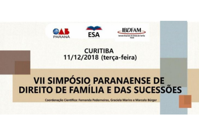 VII Simpósio Paranaense de Direito de Família e das Sucessões