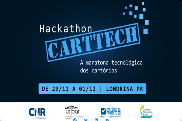 Hackathon CartTech - A maratona tecnológica dos Cartórios