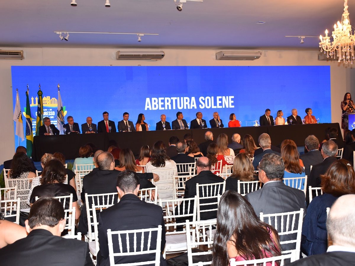 XXI Congresso Brasileiro de Direito Notarial e de Registro é aberto oficialmente em Aracaju (SE)