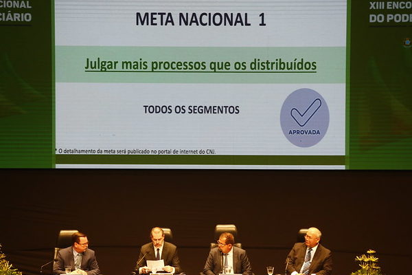 CNJ - Judiciário aprova 12 metas nacionais para 2020