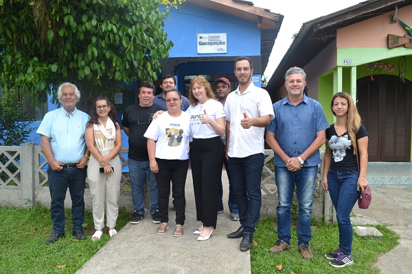 Irpen/PR visita cartório reativado de Guaraqueçaba