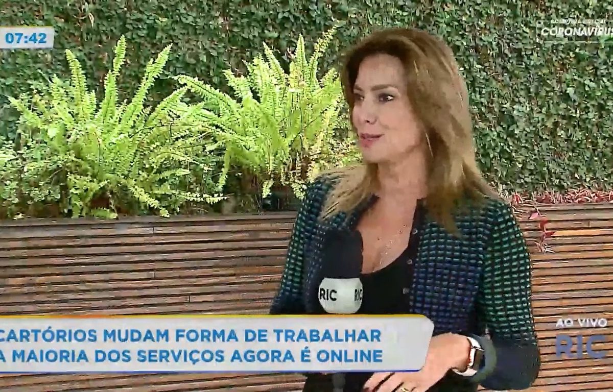 Presidente da Anoreg/PR concede entrevista ao vivo no programa Paraná no Ar da RIC TV – Record