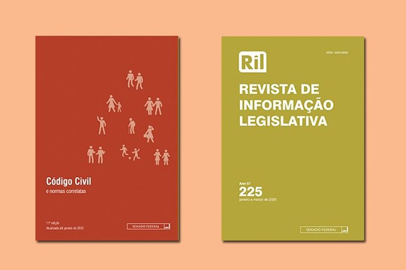 Senado - Livraria do Senado lança Código Civil atualizado e nova 'Revista de Informação Legislativa'