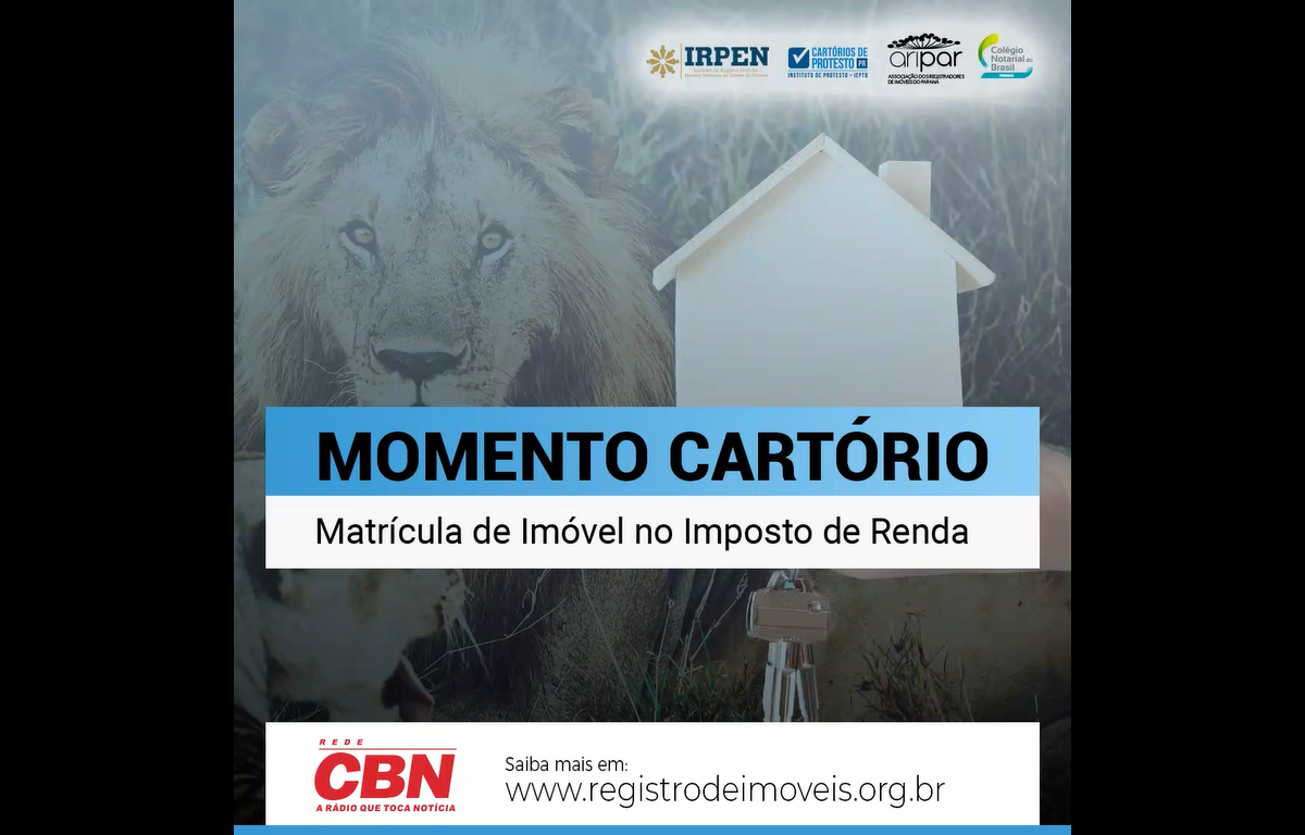 Momento Cartório: confira o boletim geral divulgado hoje (21) na rádio CBN