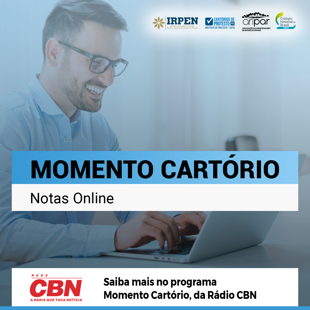 Momento Cartório: confira o boletim geral divulgado nesta quinta-feira (25.06) na rádio CBN