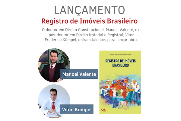 Clipping – Migalhas - Juristas Vitor Frederico Kümpel e Manoel Valente lançam livro técnico sobre Registro de Imóveis