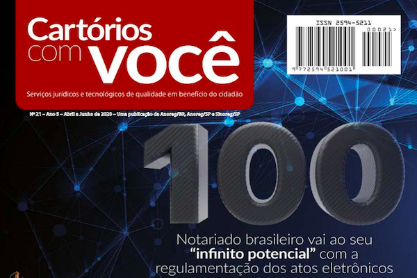 Leia a 21ª edição da revista Cartórios com Você