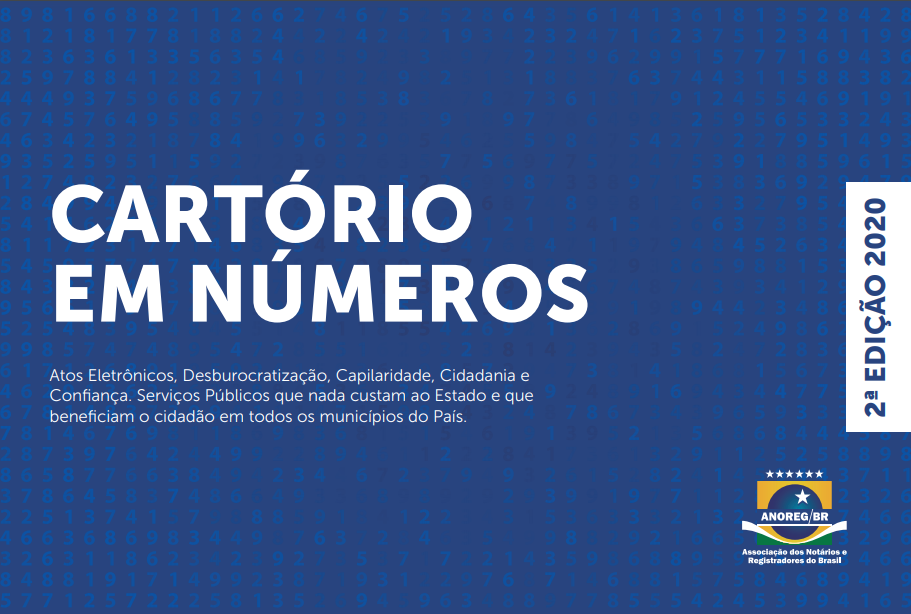 Relatório “Cartório em Números” apresenta dados vitais de negócios e cidadania da população brasileira