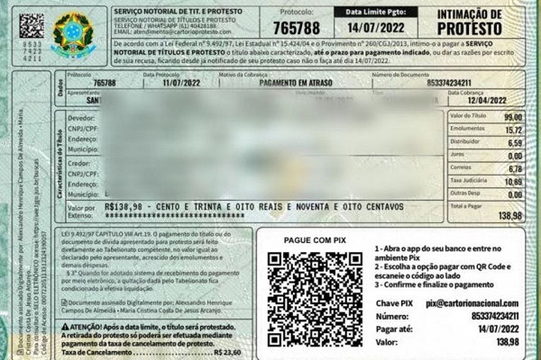 G1 Paraná - Cartórios do Paraná alertam para golpe de falsa cobrança de dívida; veja como evitar