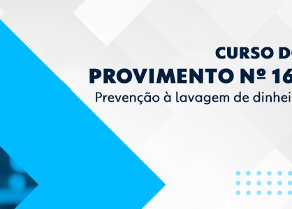 Curso gratuito sobre o Provimento nº 161/2024/CNJ – Prevenção à Lavagem de Dinheiro