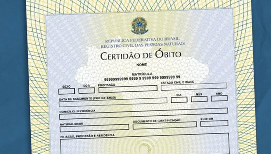 Filho recorre à Justiça para registrar óbito do pai 5 meses após a morte