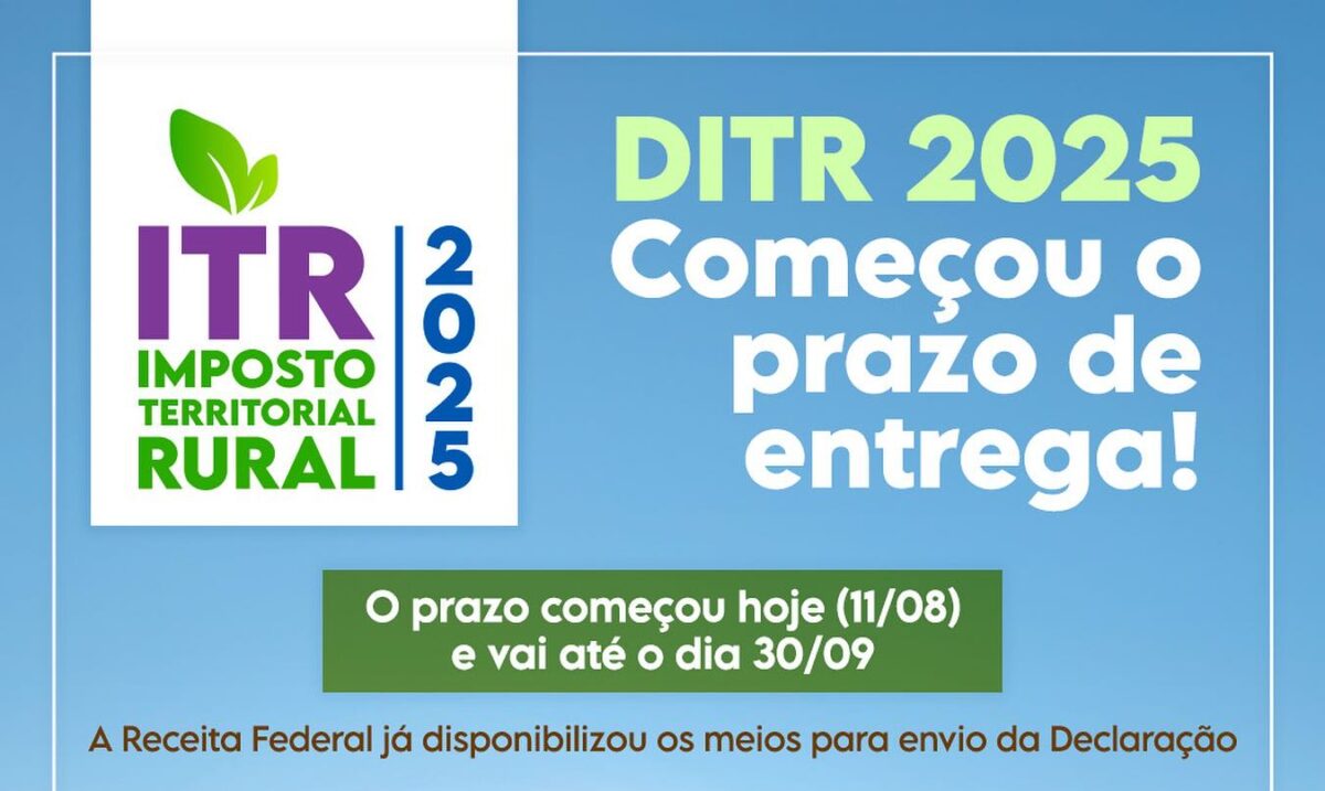 ITR 2025: começa hoje o prazo para entrega da declaração