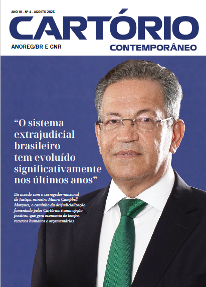 Nova edição da revista Cartório Contemporâneo traz entrevista especial com o ministro Mauro Campbell