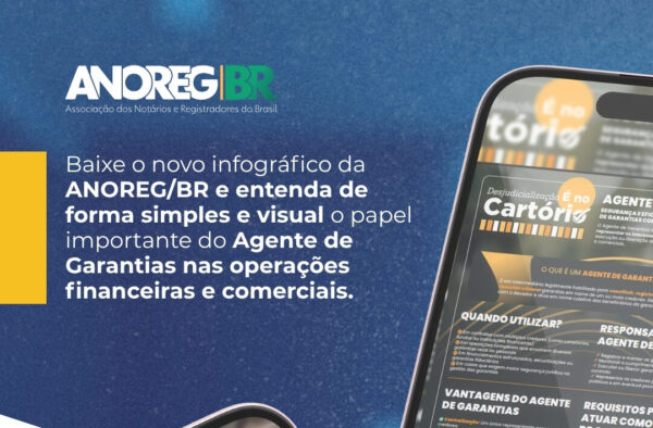 ANOREG/BR lança infográfico sobre Agente de Garantias