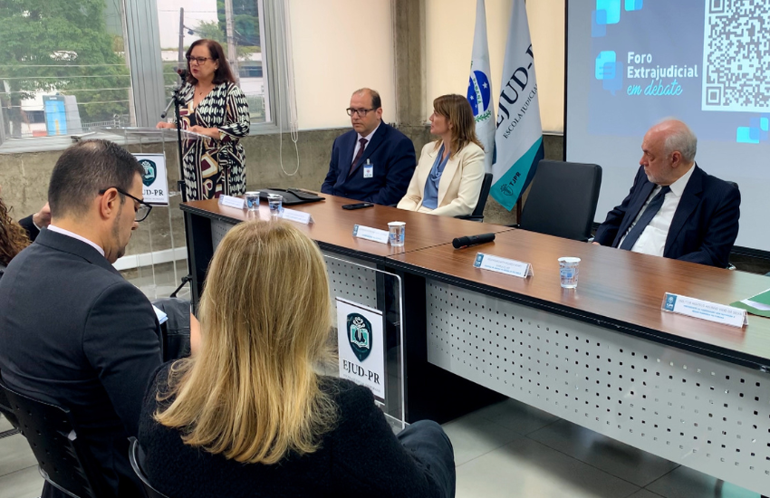 TJPR promove primeira edição do projeto "Foro Extrajudicial em Debate”