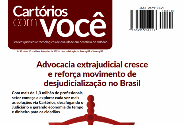 40ª edição da revista Cartórios com Você já está disponível