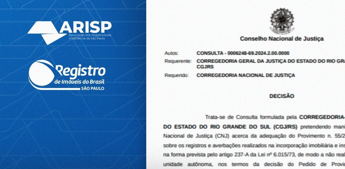 CNJ reforça a distinção entre os registros da incorporação imobiliária e da instituição condominial