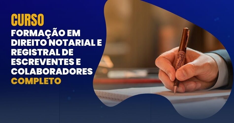 Ennor oferece curso completo em Direito Notarial e Registral para escreventes e colaboradores, apoiado pela ANOREG/BR