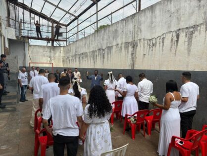 Comarca de Jacarezinho realiza casamento coletivo dentro da Cadeia Pública