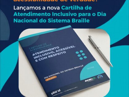 ANOREG/BR lança cartilha sobre atendimento acessível no Dia Nacional do Sistema Braille