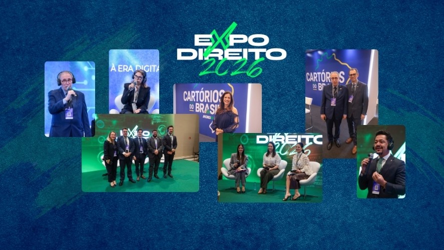 ExpoDireito 2026 destaca avanços da atividade extrajudicial em nove painéis sobre inovação, segurança jurídica e desjudicialização