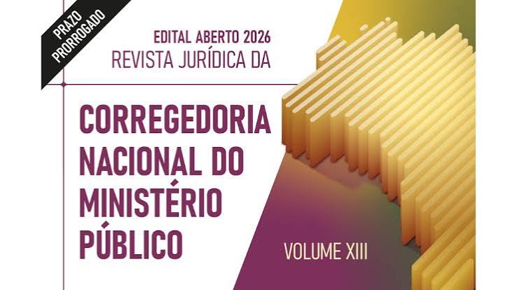 Revista eletrônica da Corregedoria da Justiça prorroga prazo para submissão de artigos