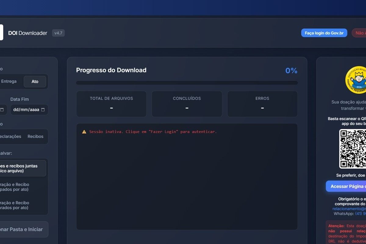 RIB-PR cria ferramenta para facilitar controle de DOI