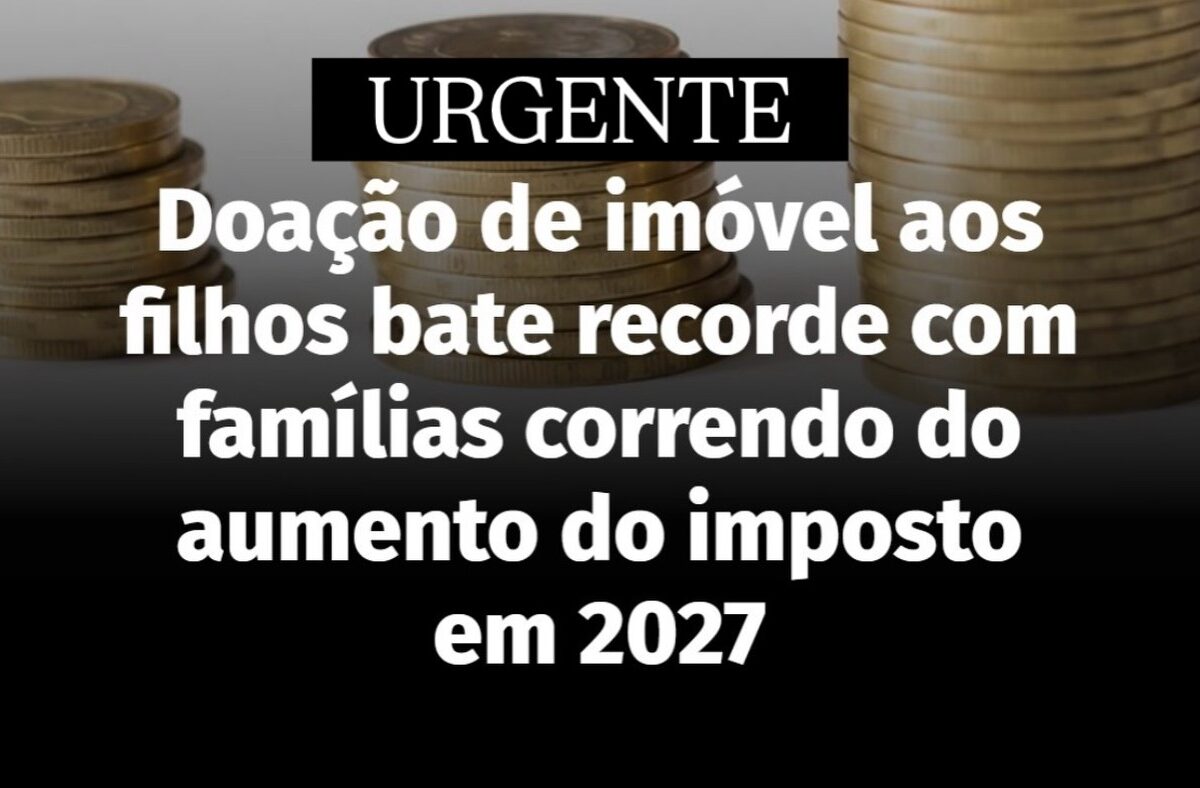Recorde de doações de imóveis repercute na imprensa nacional