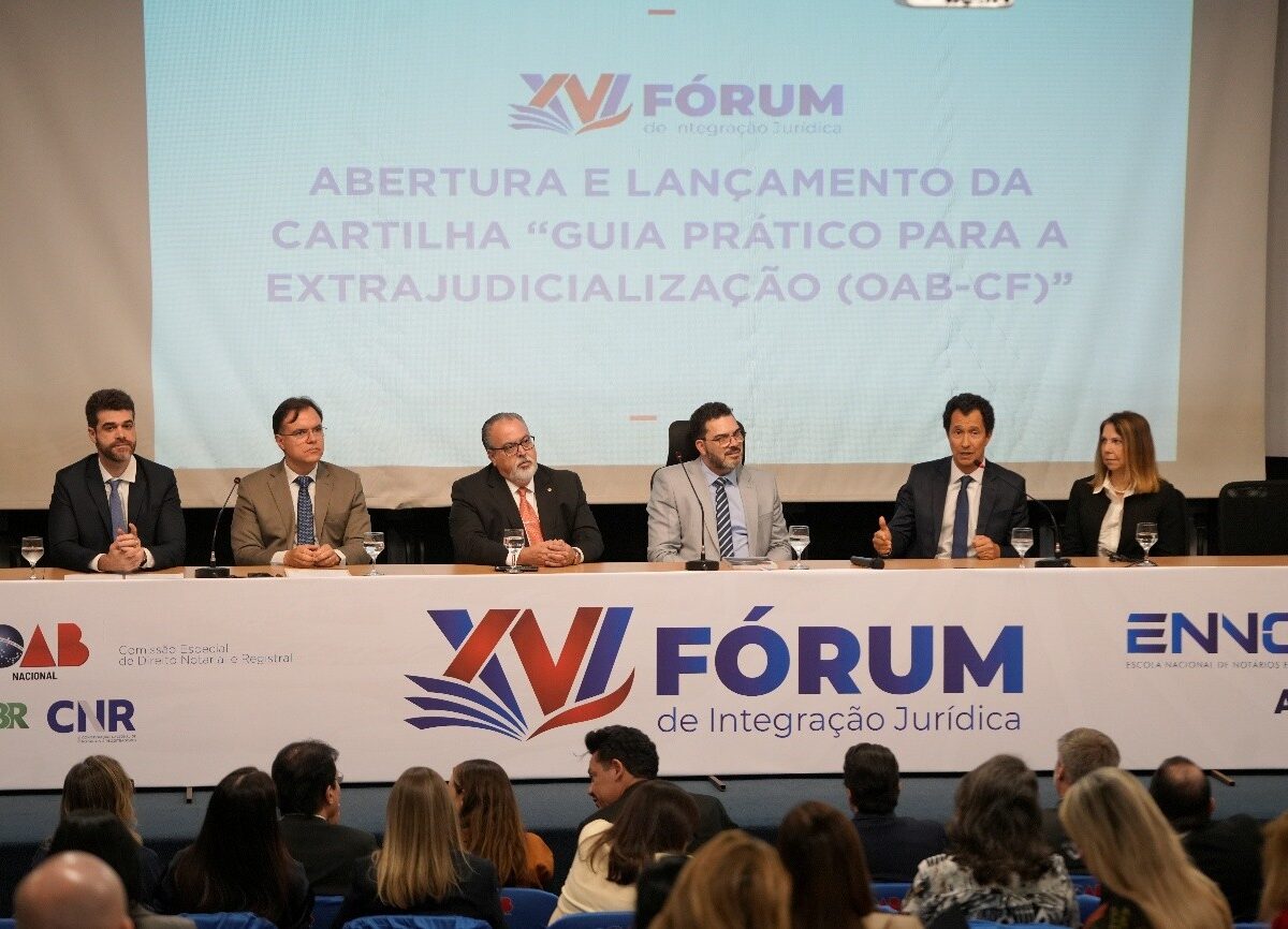 XVI Fórum de Integração Jurídica debate novos caminhos para a advocacia e o Direito Extrajudicial