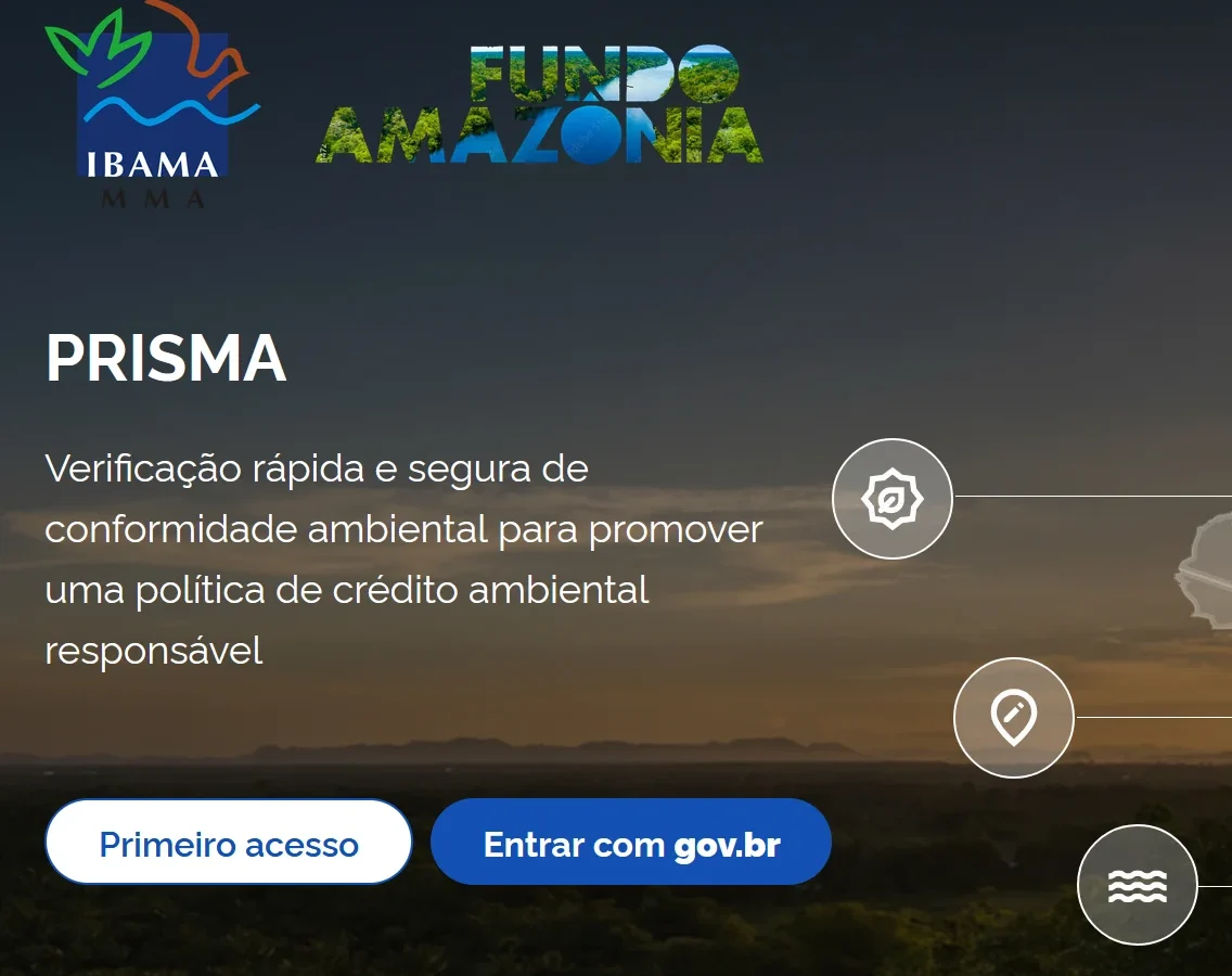 IBAMA cria Sistema Prisma para consulta de indicadores de integridade e conformidade ambiental de imóveis rurais