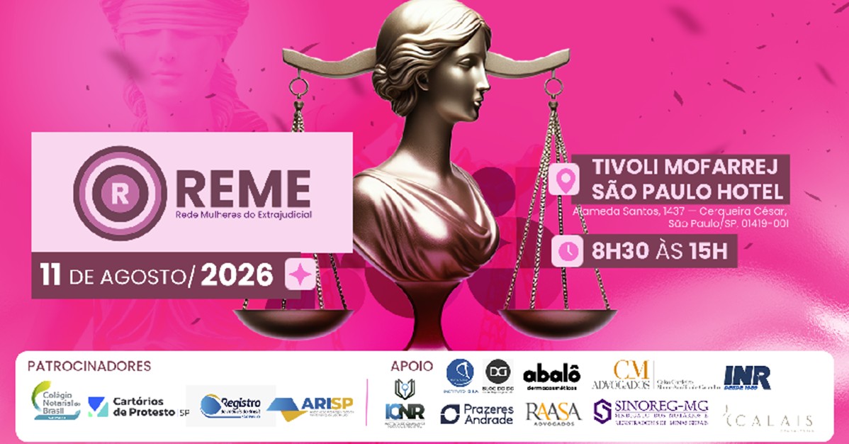 Rede Mulheres do Extrajudicial será lançada na próxima terça