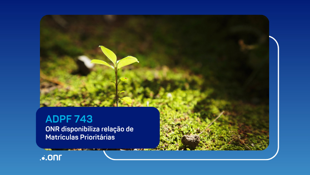 ADPF 743: ONR disponibiliza relação de Matrículas Prioritárias para saneamento