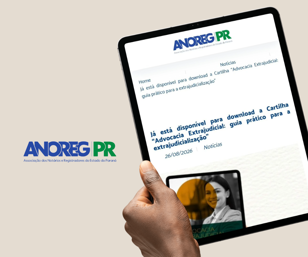 Anoreg/PR disponibiliza acervo de cartilhas, revistas e conteúdos sobre a atividade extrajudicial 